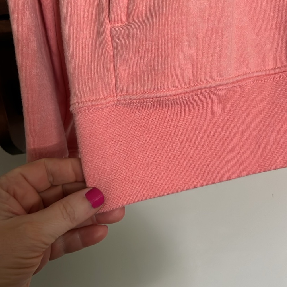 THE NORTH FACE Women’s Peach Color Pullover Sweatshirt Hoodie, Sz Medium, GUC. - Picture 8 of 10